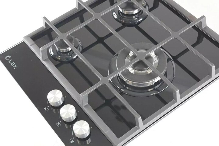 Газовая варочная поверхность GVG 431 BL, Черный