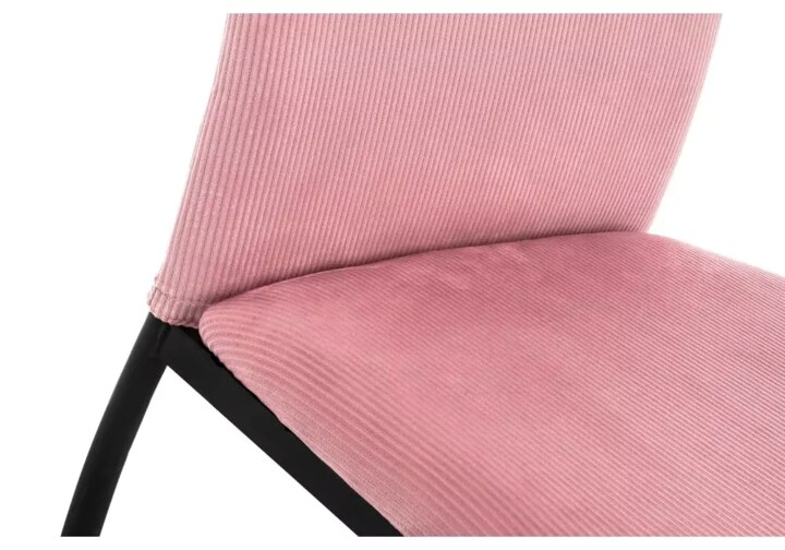 Стул Tod pink / black, Розовый