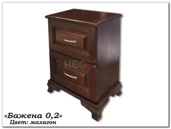 Тумба прикроватная Бажена 0,2, Бежевый