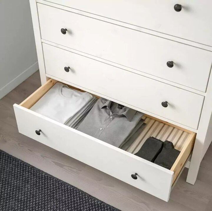 Комод с 6 ящиками HEMNES, Белый