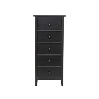 Комод Leset Мира 05, Черный