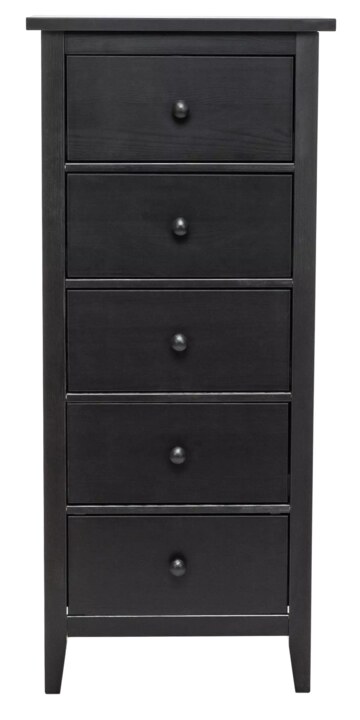 Комод Leset Мира 05, Черный