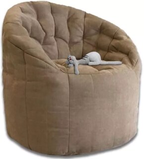 Кресло Пенек Австралия Beige дизайн 1 арт11, Бежевый