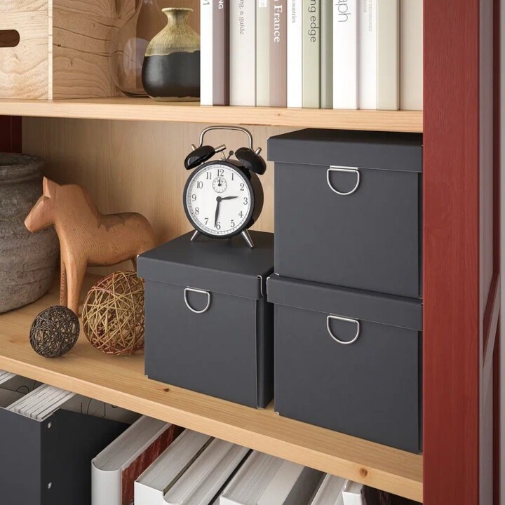 Стеллаж HEMNES, Коричневый