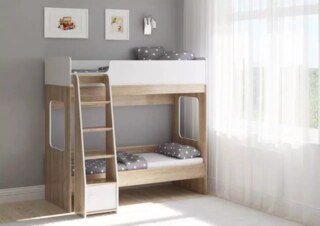 Двухъярусная кровать Легенда, Бежевый
