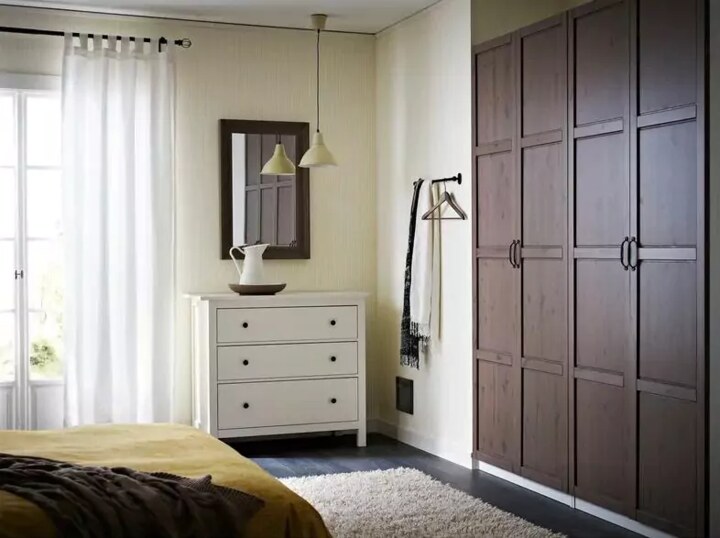 Комод с 3 ящиками HEMNES, Белый