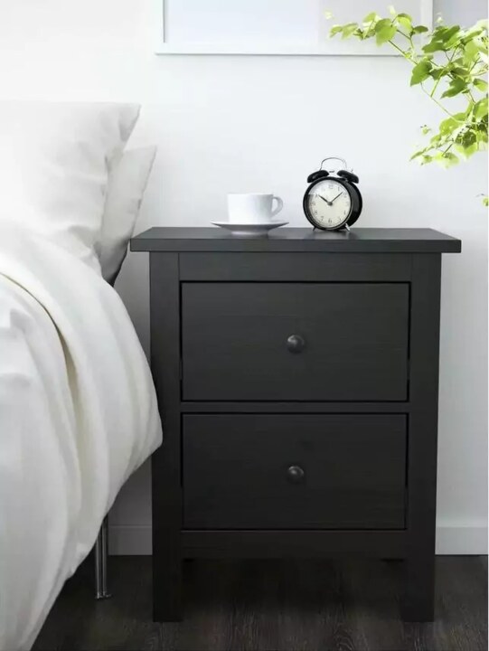 Комод с 2 ящиками HEMNES, Коричневый