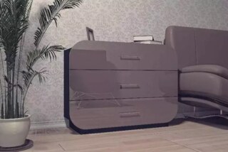 Комод Модерн Аймеб 13, Фиолетовый