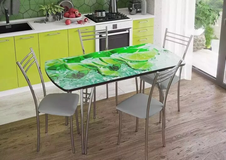 Стол Клубника, Бежевый