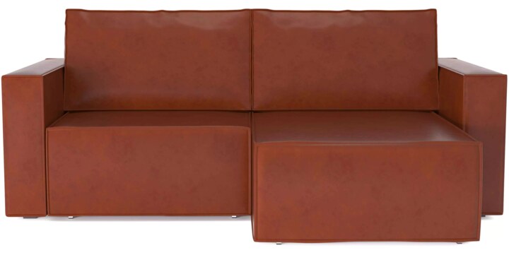 Угловой диван Лофт, Коричневый
