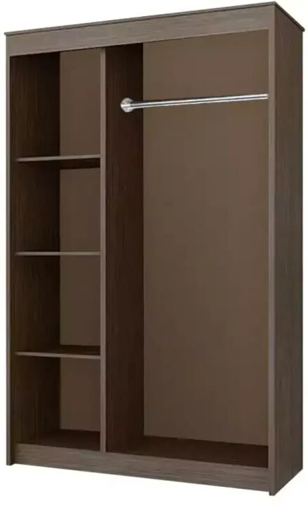 Шкаф-купе Бассо РГН, Коричневый