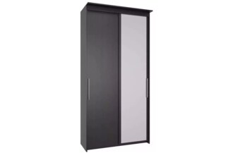 Шкаф-купе Эконом Миллениум 1184х2400х573 1 зеркало, Коричневый