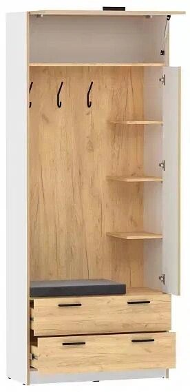 Шкаф комбинированный Оттавия, Бежевый