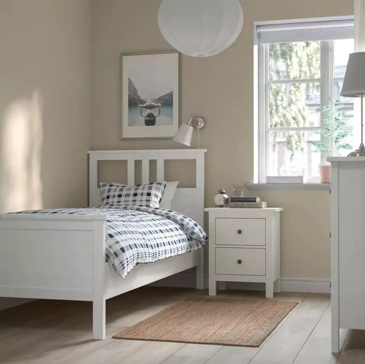 Каркас кровати HEMNES, Белый