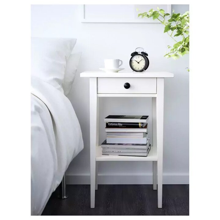 Прикроватная тумба HEMNES, Белый