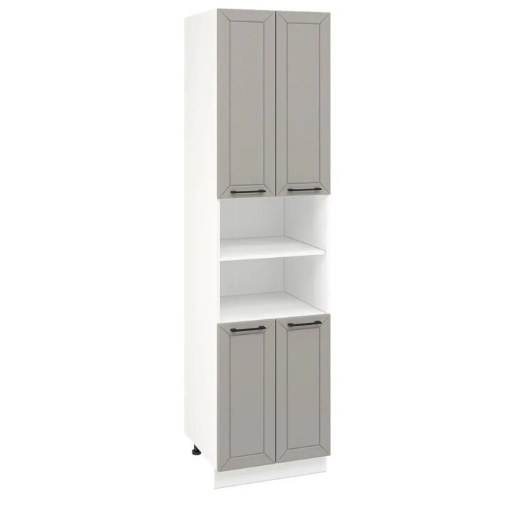 Шкаф-пенал премьер ПД600Н-22 Кёльн софт карамель, Коричневый