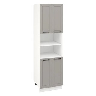 Шкаф-пенал ПД600-22 Кёльн софт карамель, Коричневый