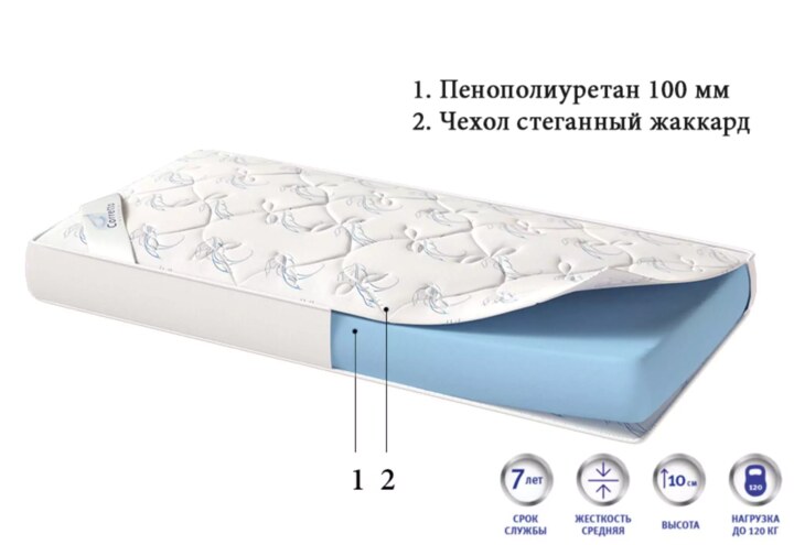 Матрас Standart, Белый
