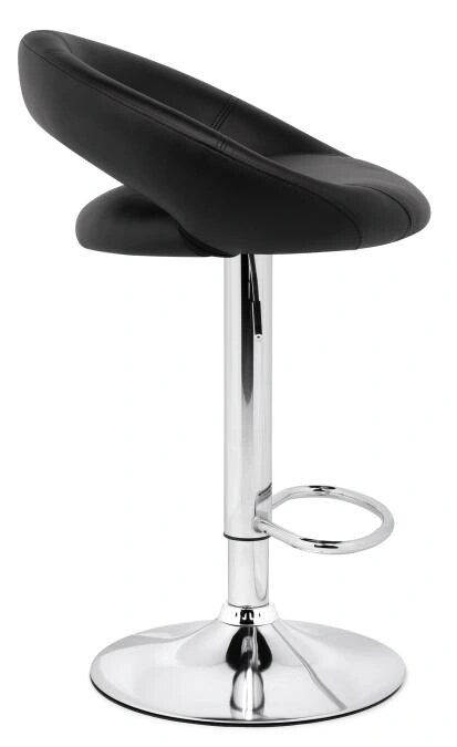 Барный стул Oazis black / chrome, Черный