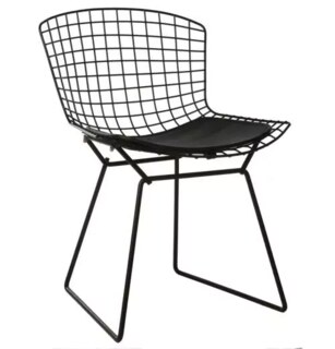 Стул HARRY BERTOIA SIDE CHAIR, Черный