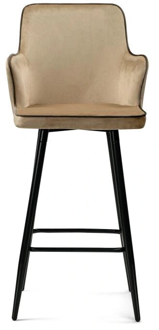Барный стул Feona dark beige, Бежевый