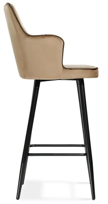 Барный стул Feona dark beige, Бежевый