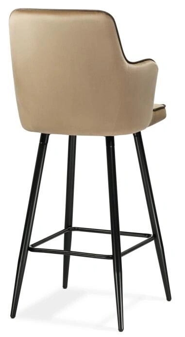 Барный стул Feona dark beige, Бежевый
