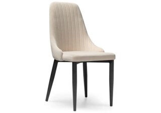 Стул Kora beige / black, Бежевый