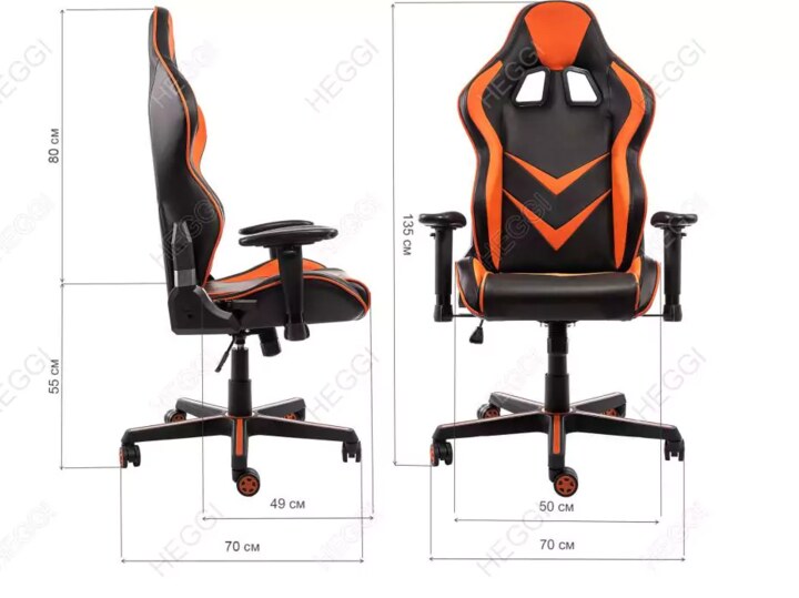Компьютерное кресло Racer, Черный