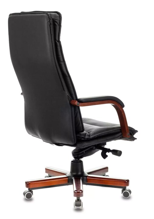 Кресло руководителя Бюрократ T-9927 Walnut, Черный
